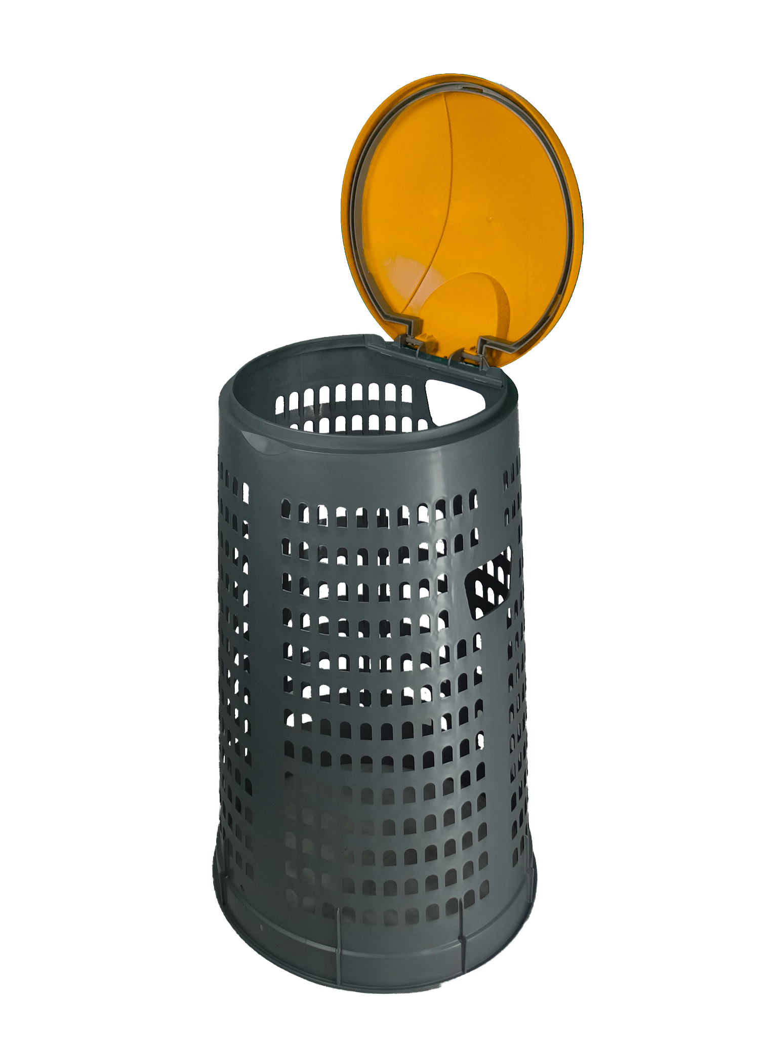 Trespolo portasacco con coperchio integrato e fermasacco - 110 Lt