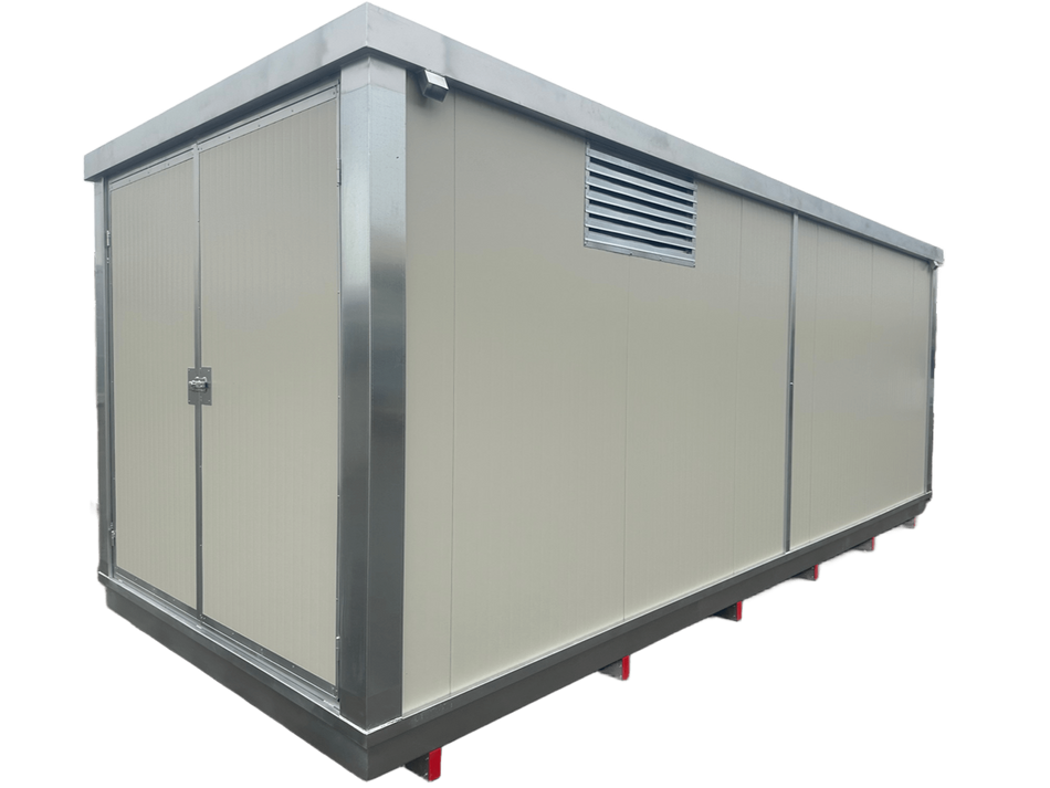 Containers con pannelli coibentati Open-Space