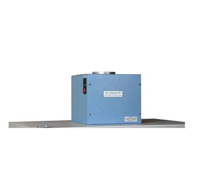 Elettroaspiratore in box metallico con interruttore