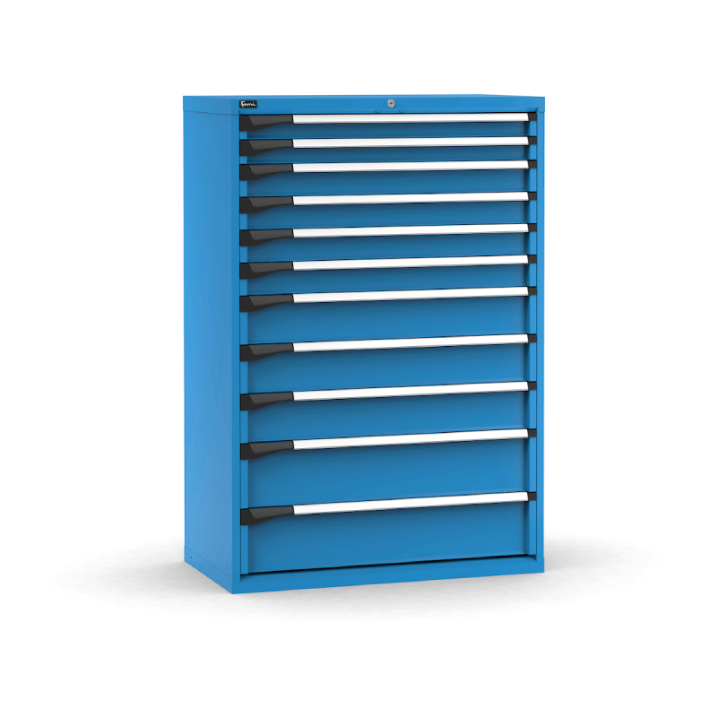 M52A150C010FR, Cassettiera con 11 cassetti ad estrazione telescopica, L1020 x P573 x H1500 mm