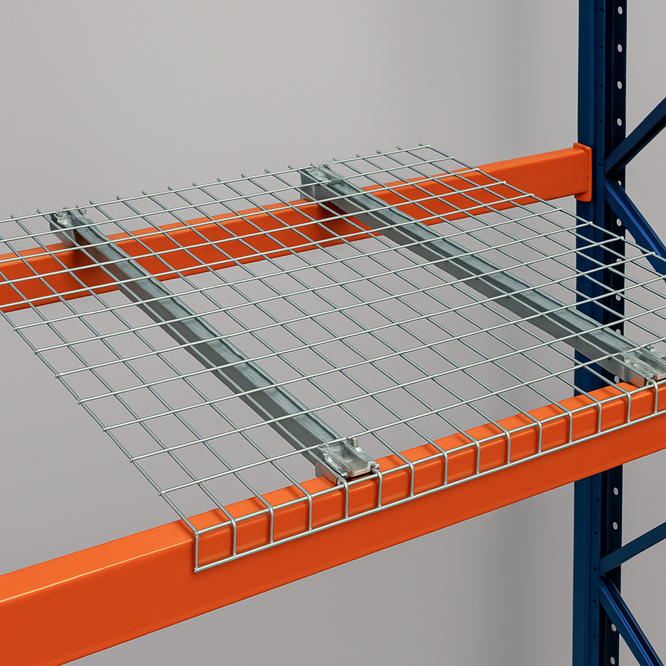 Piano in rete per scaffalatura