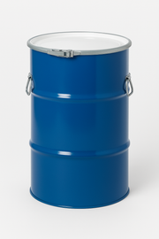 Fusto cilindrico in ferro nuovo - Lt. 60