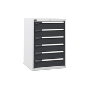 D33A100C01001, Cassettiera da lavoro, 6 cassetti, L714 x P726 x H1000 mm