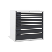 D53A100C01003, Cassettiera da lavoro, 8 cassetti, L1020 x P726 x H1000 mm