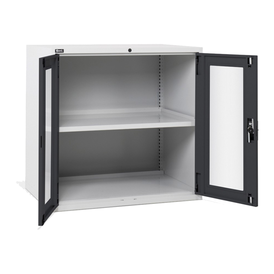 D53A100C01006, Armadio basso, 2 ante in policarbonato, L1020 x P726 x H1000 mm