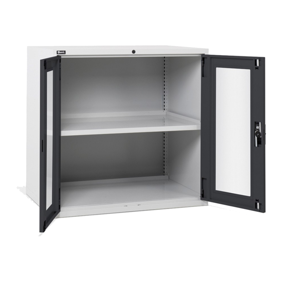 D53A100C01006PD, Low cabinet, 2 polycarbonate doors, L1020 x D726 x H1000 mm 