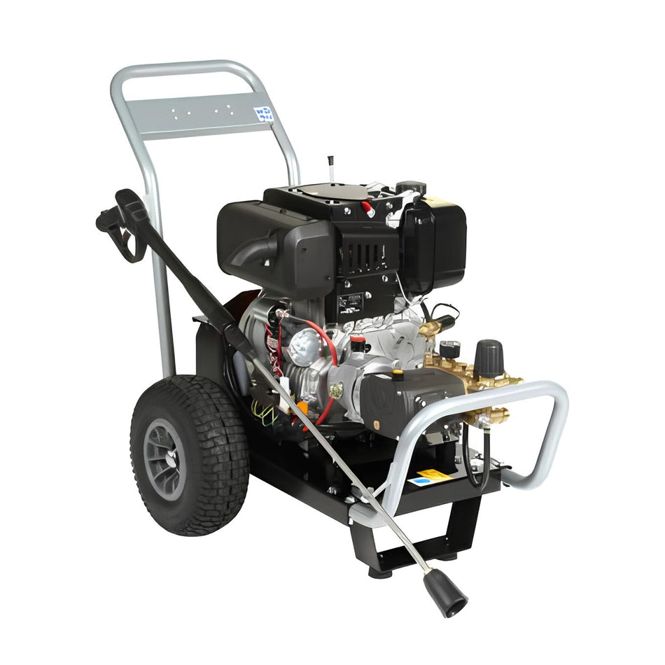 Cold water pressure washer with DIESEL-C petrol engine 