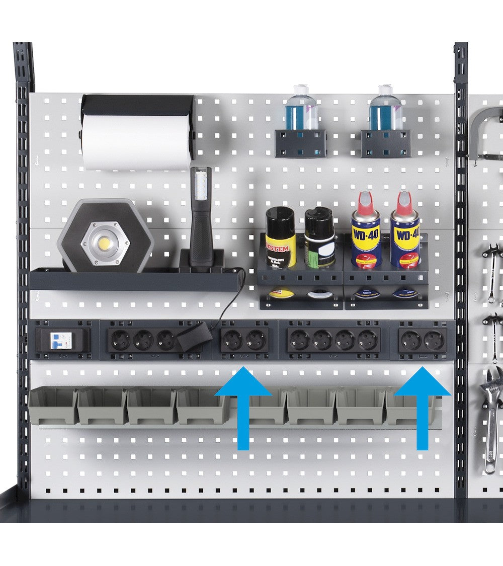 Supporto multipresa 2 posti