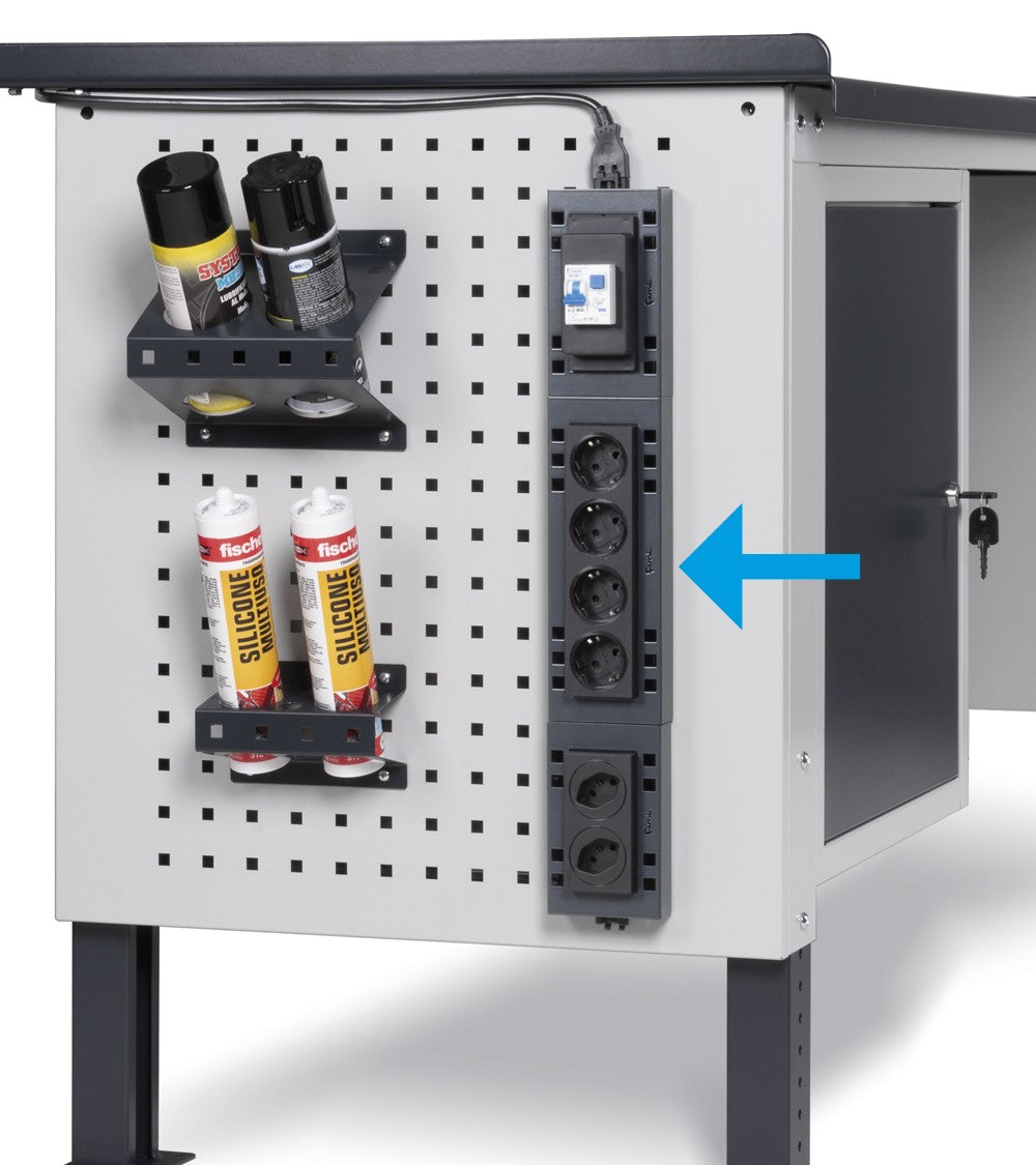 Supporto multipresa 4 posti