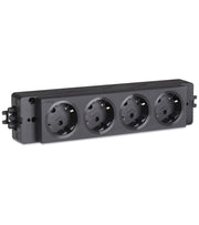 Multipresa Schuko a 4 scomparti