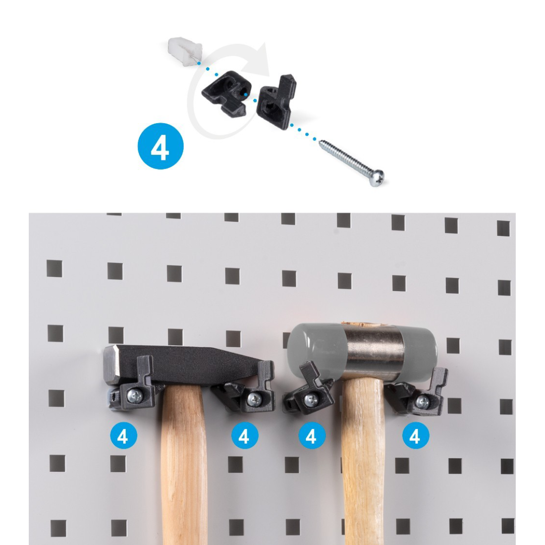 FBLIT009007, Ganci portautensili Unipok