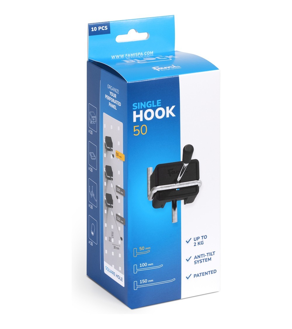 Gancio con puntale 50 mm The Block