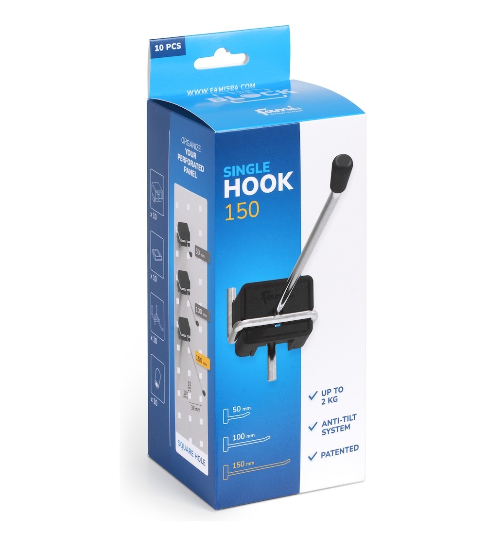 Gancio con puntale 150 mm The Block