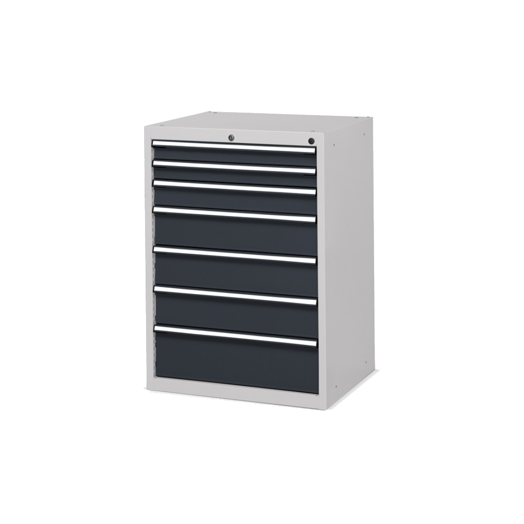 FDF109054, Cassettiera portautensili, 7 cassetti, L717 x P600 x H1002 mm, Flexa