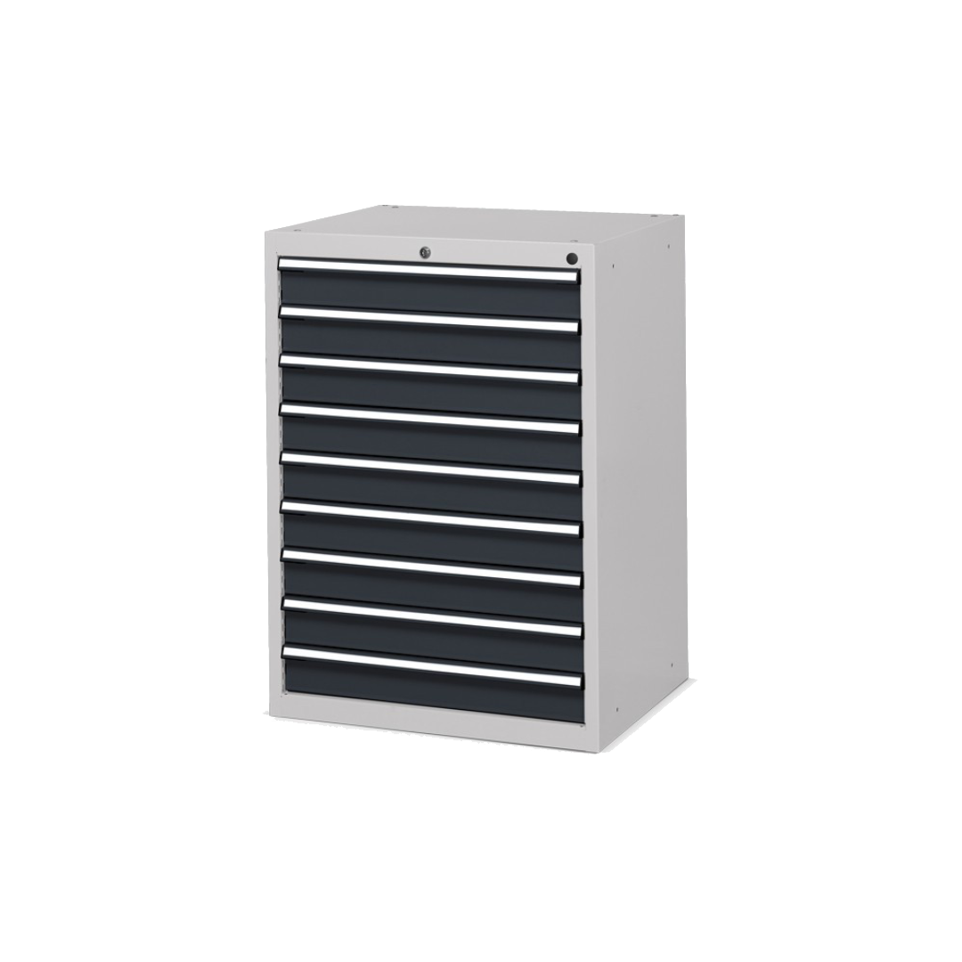 FDF109056, Cassettiera portautensili, 9 cassetti, L717 x P600 x H1002 mm, Flexa