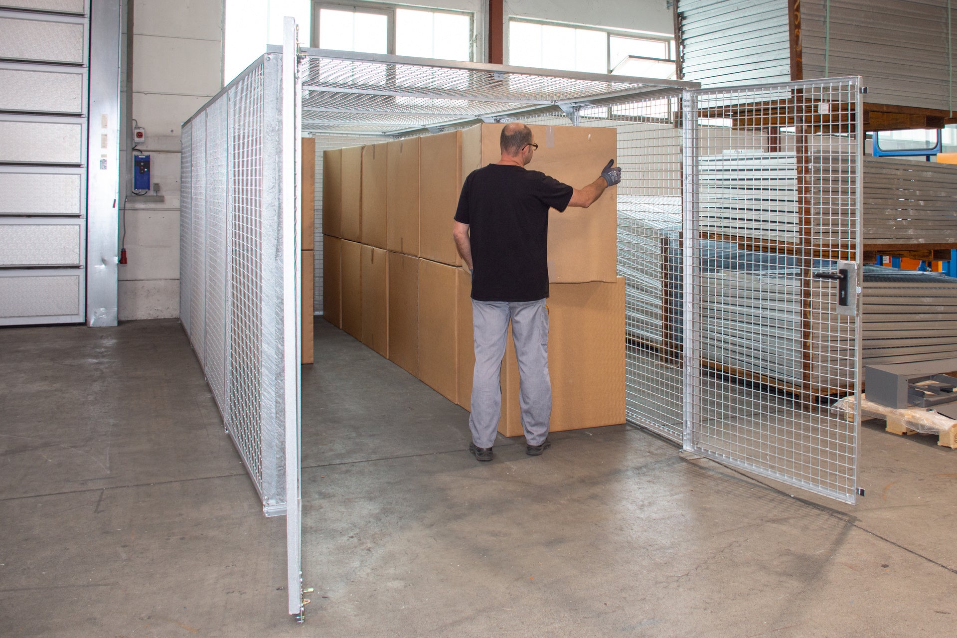 Gabbia di sicurezza per lo stoccaggio LBM 6000