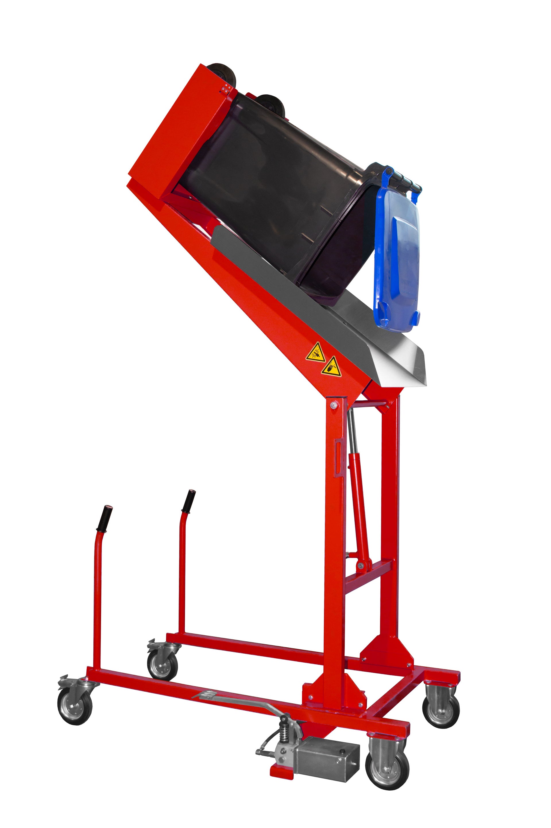 Carrello ribaltabile per bidoni tipo MKS-F