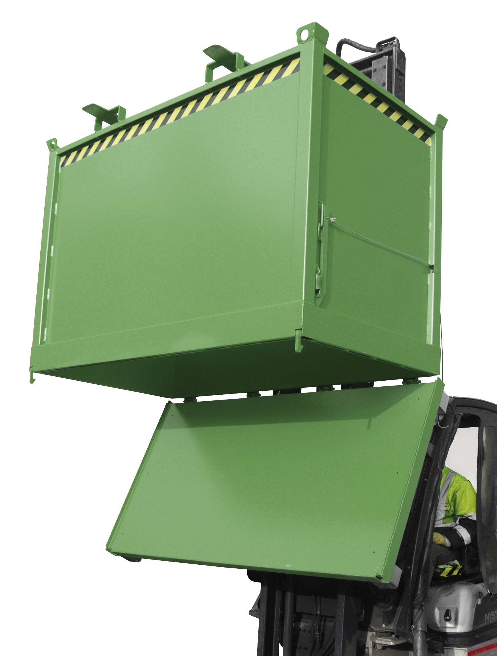 Contenitore a fondo apribile tipo FB 2000