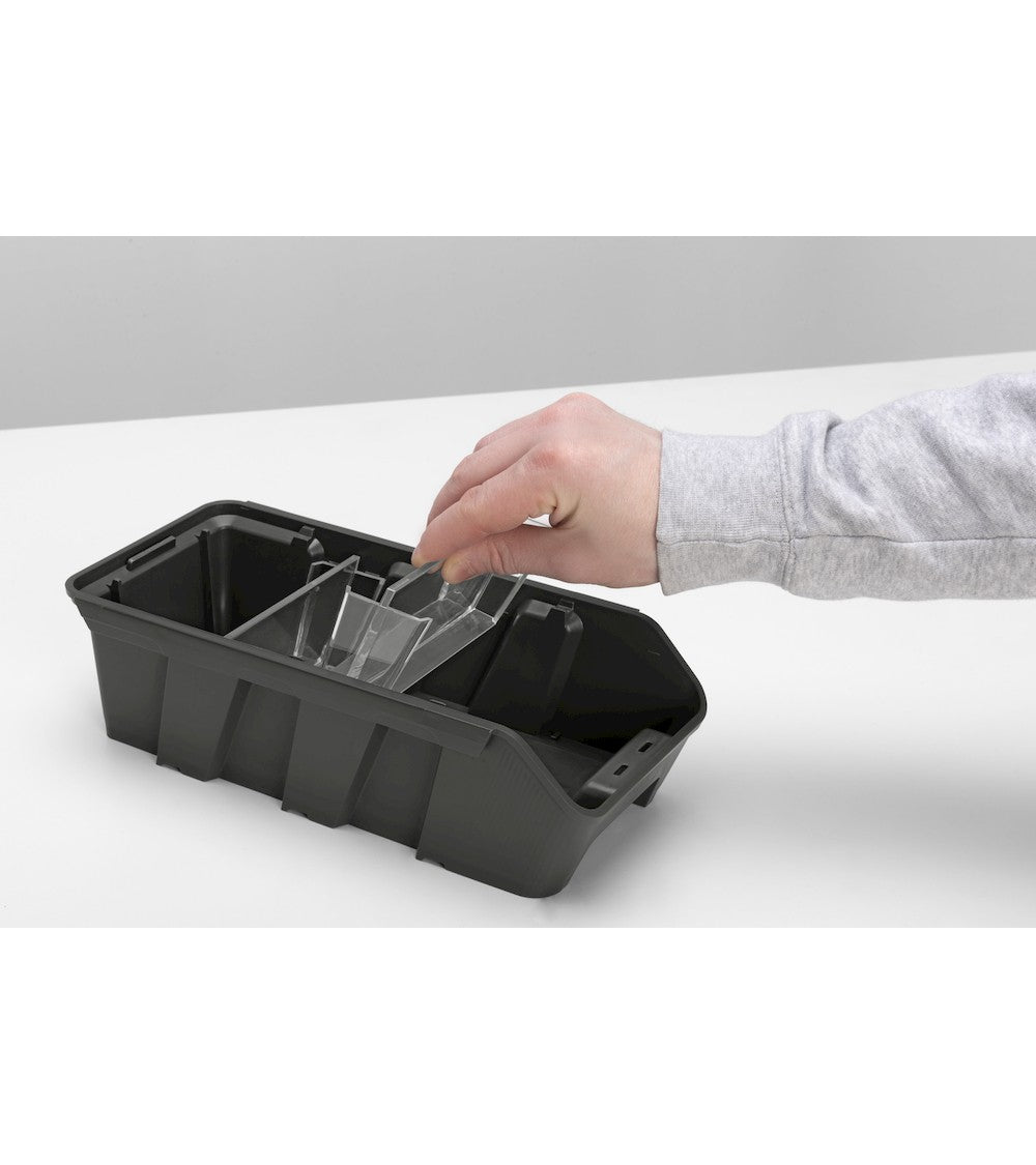 Divisorio trasversale per contenitore RK Box Air FRK3114R051, L123 x P46 x H132 mm