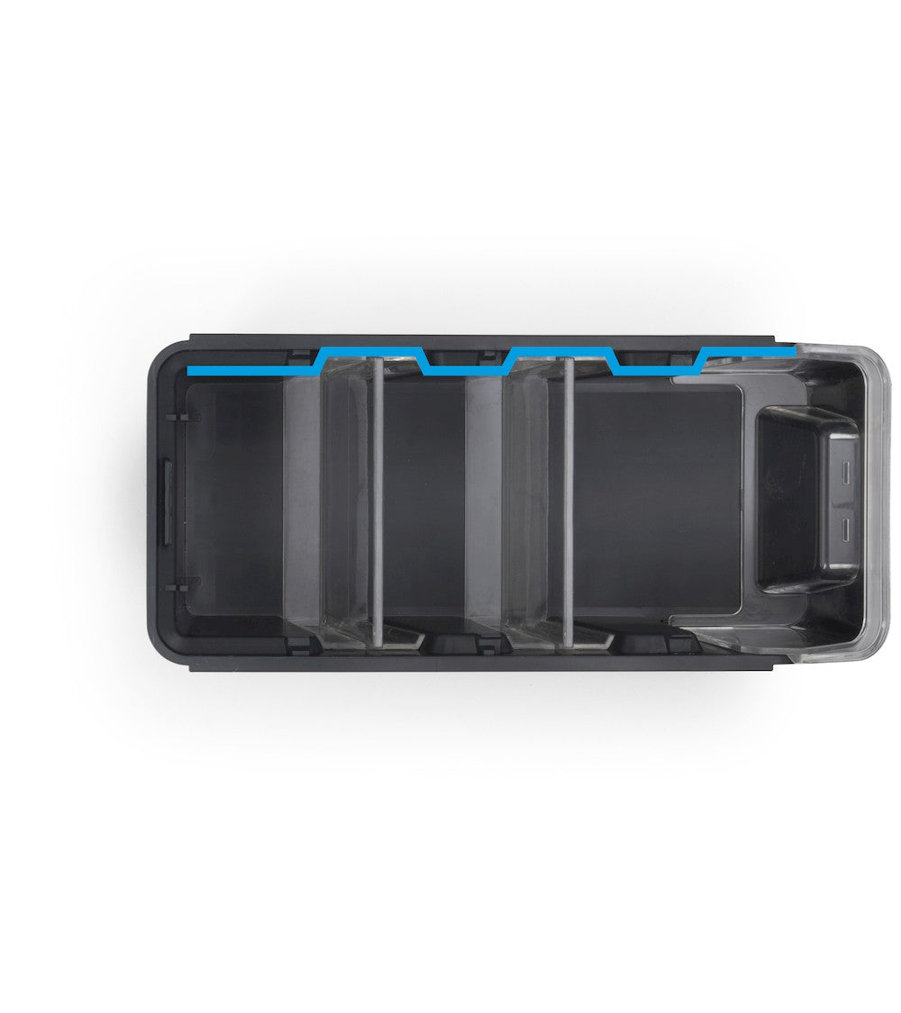 Divisorio trasversale per contenitore RK Box Air FRK3121R051, L196 x P47 x H132 mm