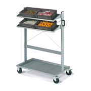 Carrello FOX con contenitori ATHENA dim. 300x200x120 Ecogreen