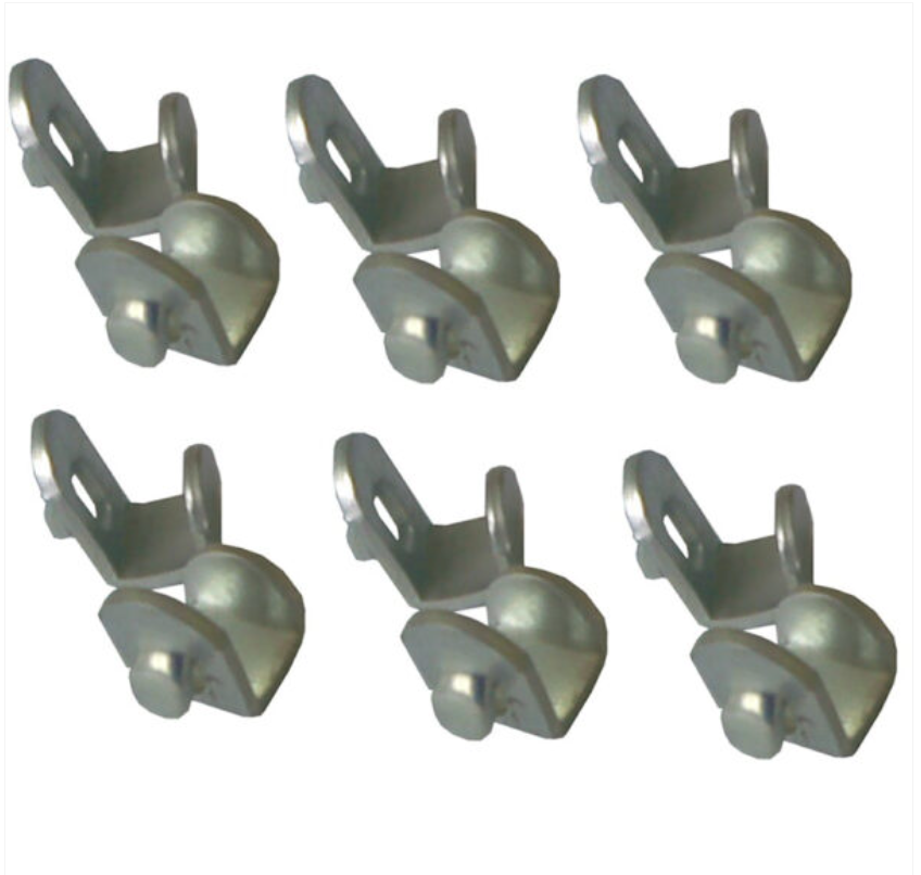 Set di 12 ganci per ripiani – KOMPOS