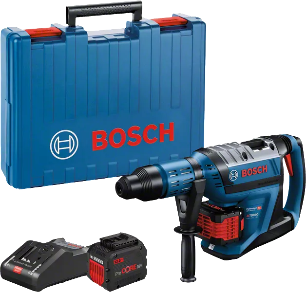 GBH 18V-45 C Martello perforatore a batteria BITURBO con sistema SDS max
