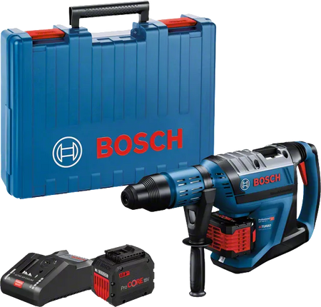 GBH 18V-45 C Martello perforatore a batteria BITURBO con sistema SDS max