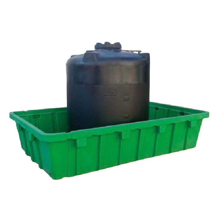 Large containment tank with a capacity of 3500 litres 