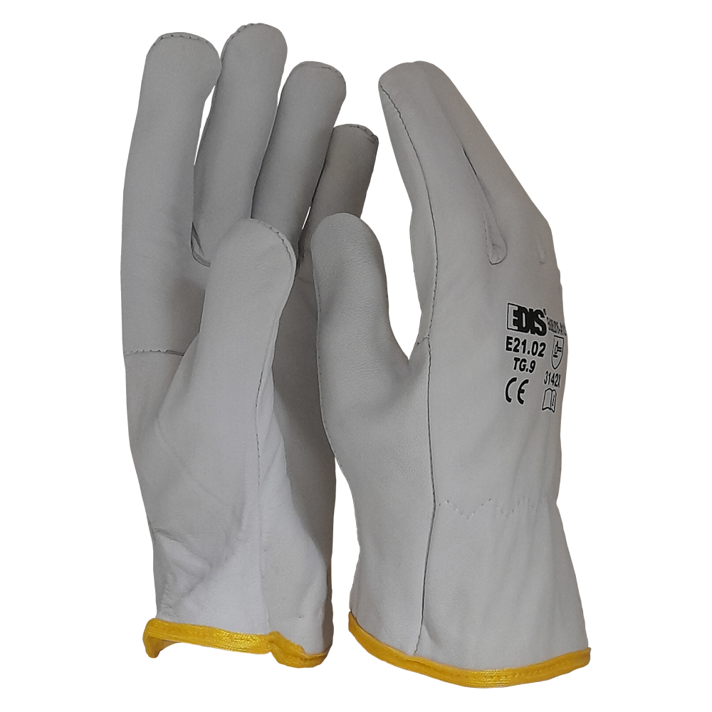 Guanto in pelle fiore bovino EDIS - E21.02