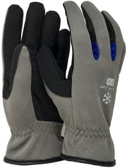 Guanto antifreddo in poliestere imbottito in pile e spalmato in pelle sintetica EDIS - E24.01