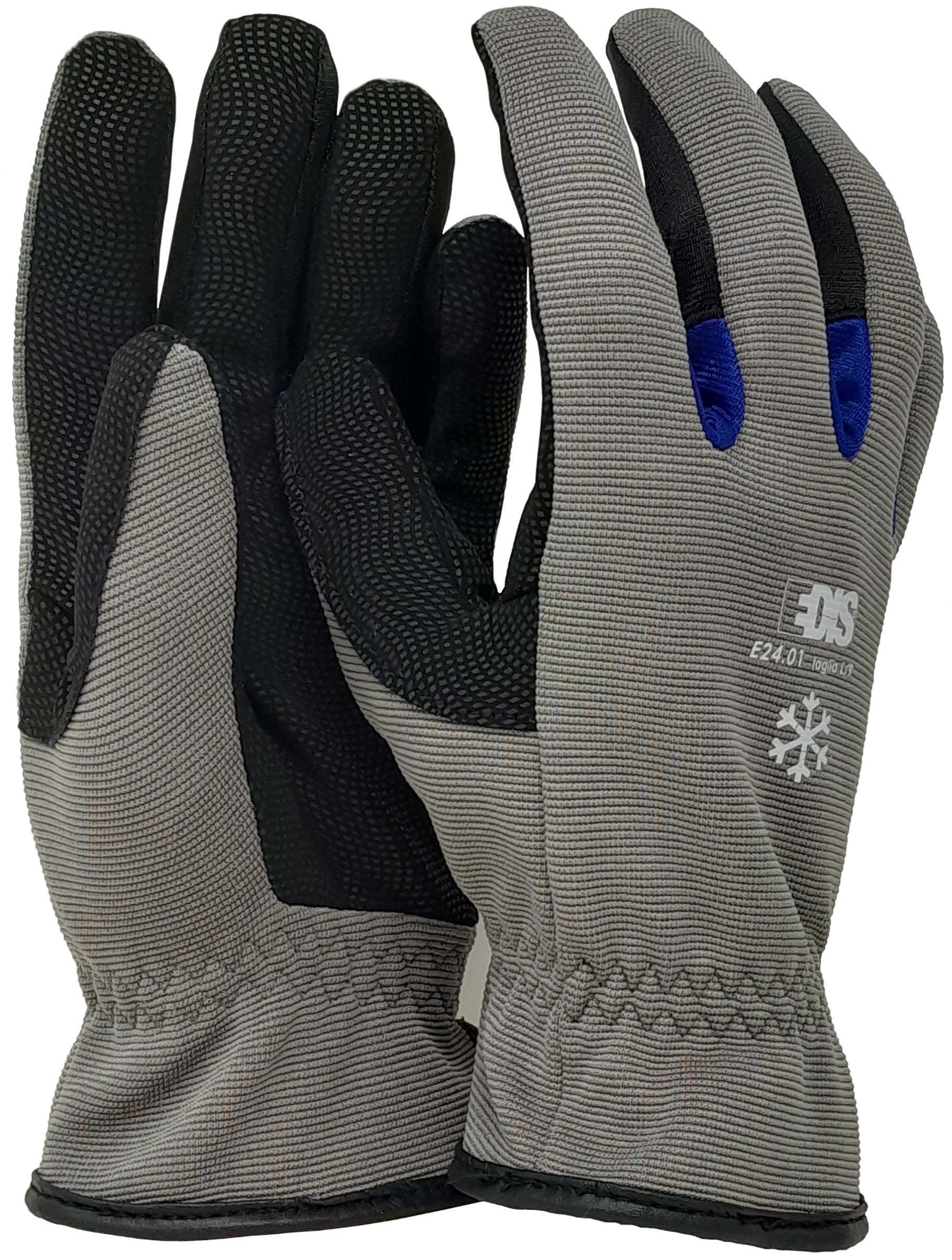 Guanto antifreddo in poliestere imbottito in pile e spalmato in pelle sintetica EDIS - E24.01