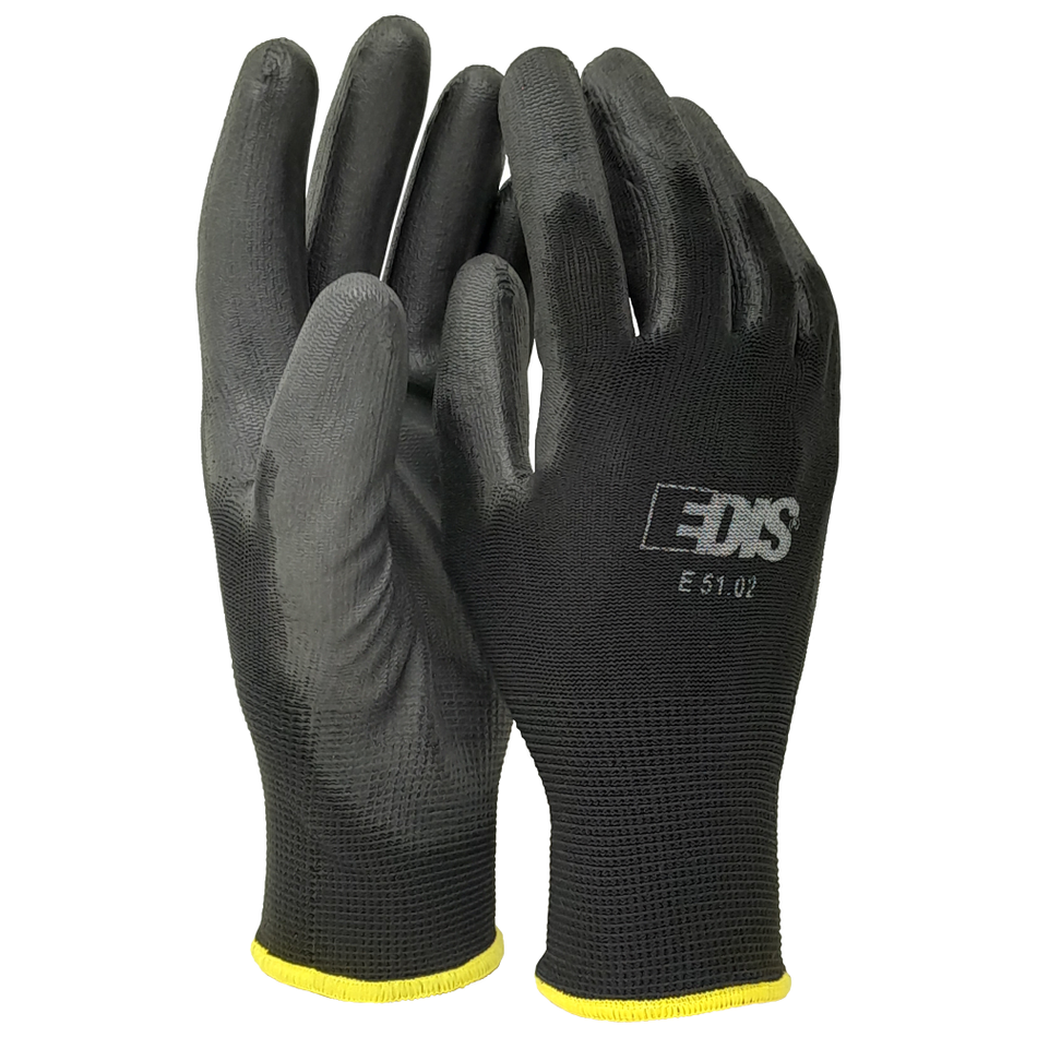 EDIS-Handschuh aus glatt gewebtem Polyester – E51.02N