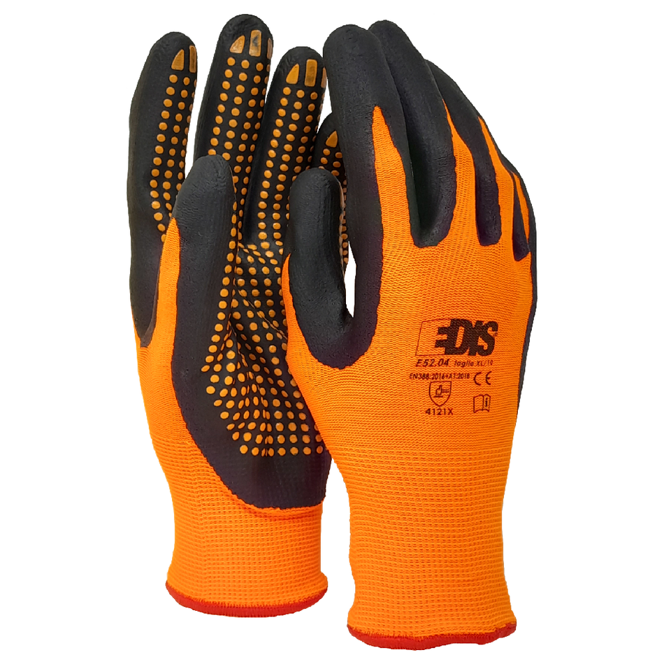 EDIS Dotted Nitrile Coated Polyester Glove - E52.04 