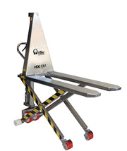 HX10M INOX - Sollevatore a Pantografo Manuale - dim. forche 1150 x 550 mm