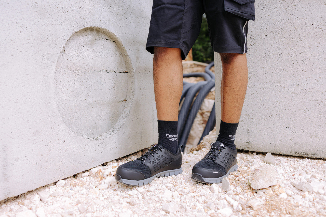 EXCEL LIGHT SAFETY BLACK/GREY - Scarpe antinfortunistiche