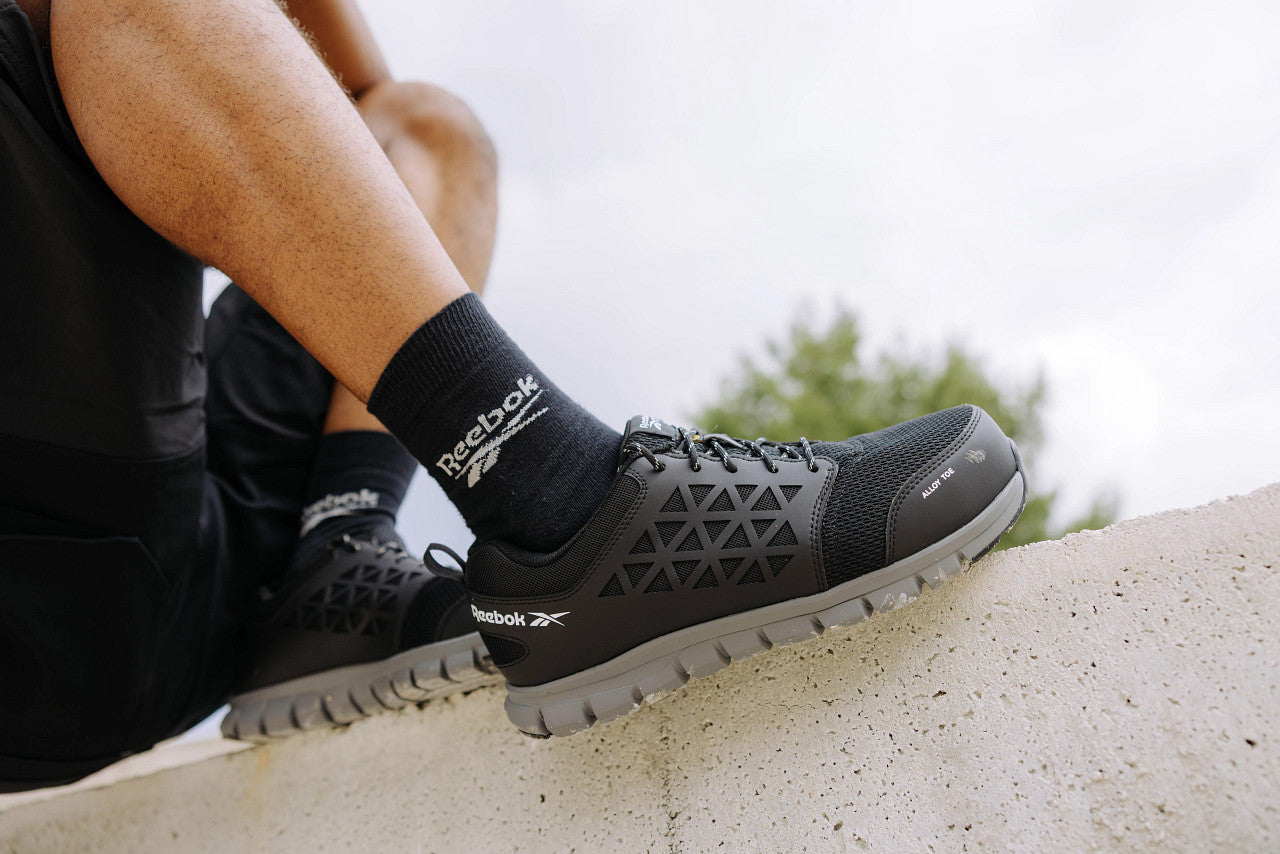 EXCEL LIGHT SAFETY BLACK/GREY - Scarpe antinfortunistiche