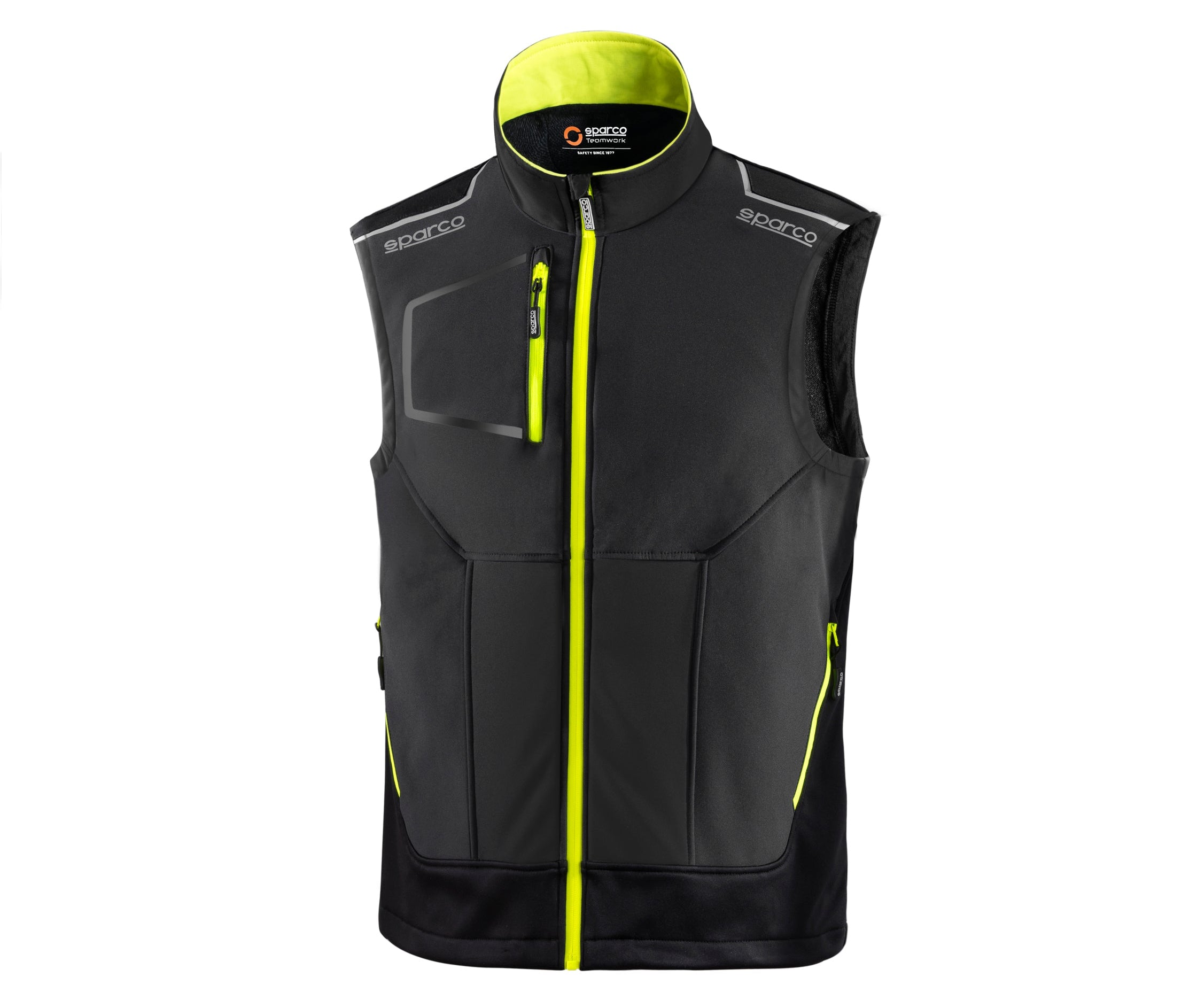 ILLINOIS grigio/giallo - Gilet tecnico da lavoro