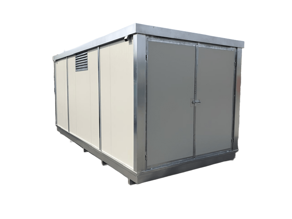 Containers con pannelli coibentati Open-Space