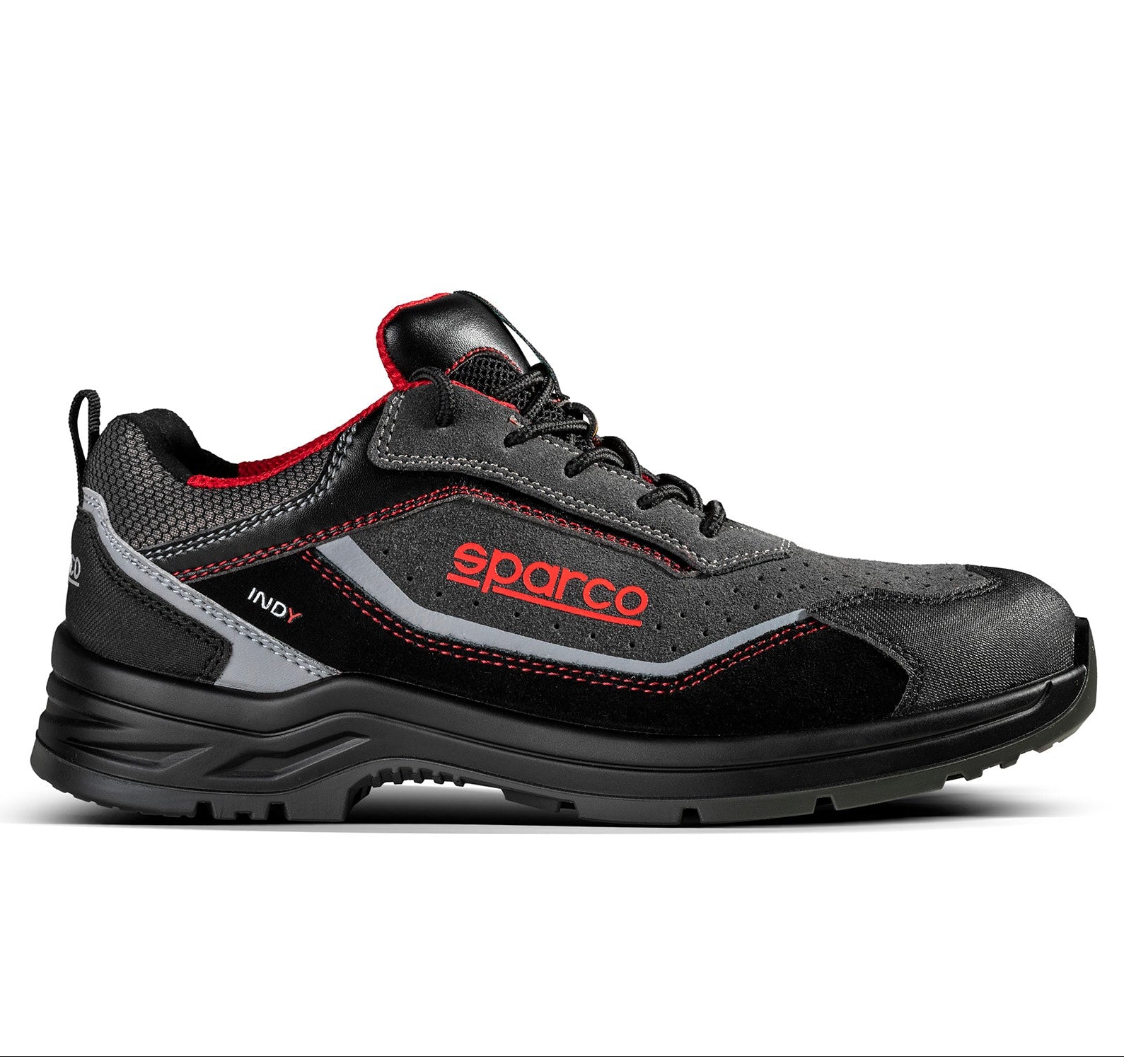 INDY DETROIT - Calzature di sicurezza in pelle scamosciata traforata