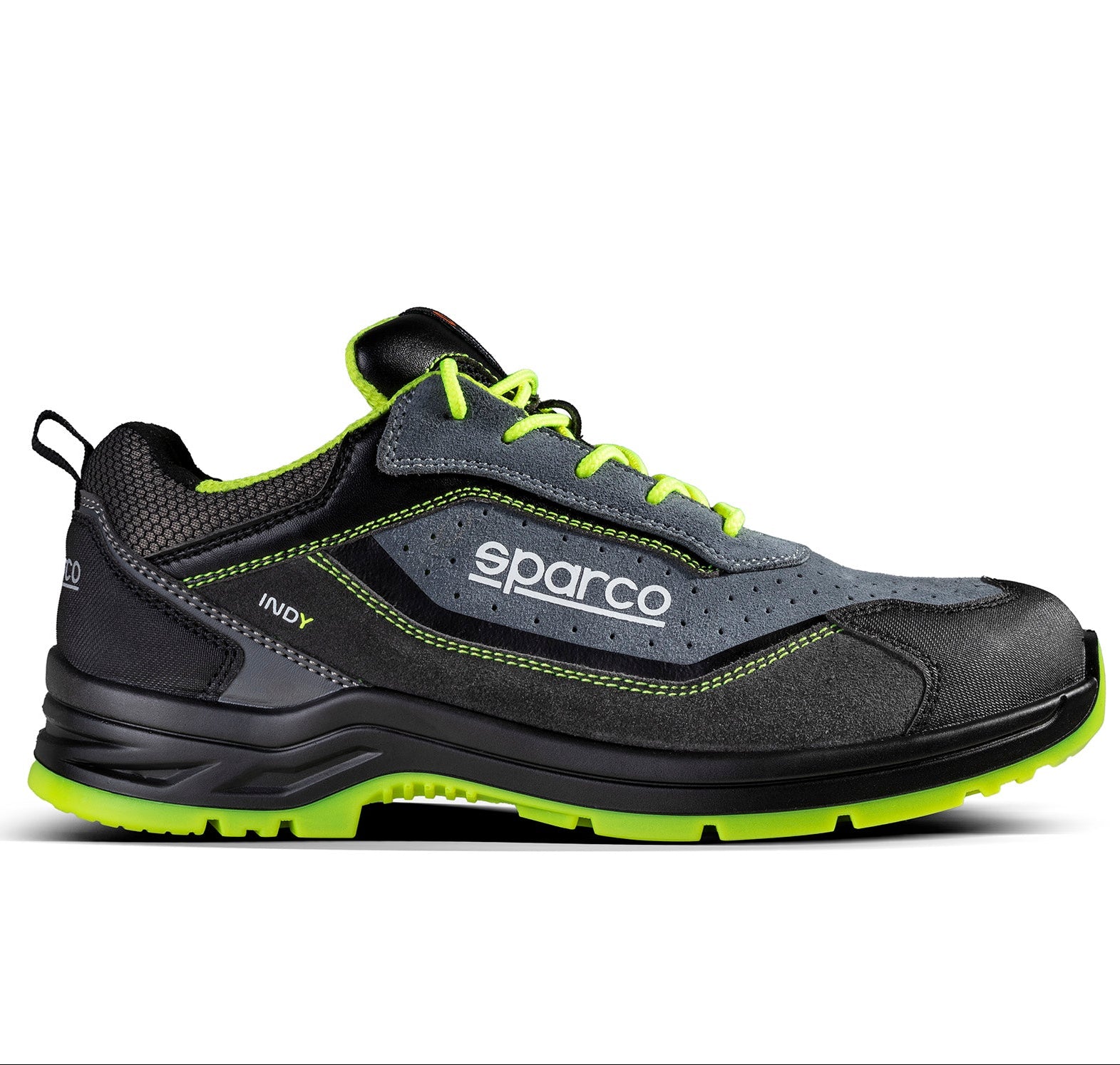 INDY TEXAS - Calzature di sicurezza in pelle scamosciata traforata