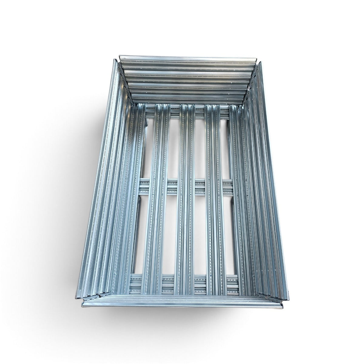 Kit pallet in acciaio 800 x 1200 + 2 Contorno pallet