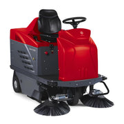 Spazzatrice elettrica scarico manuale - LION 1250 - Batterie e caricabatterie inclusi