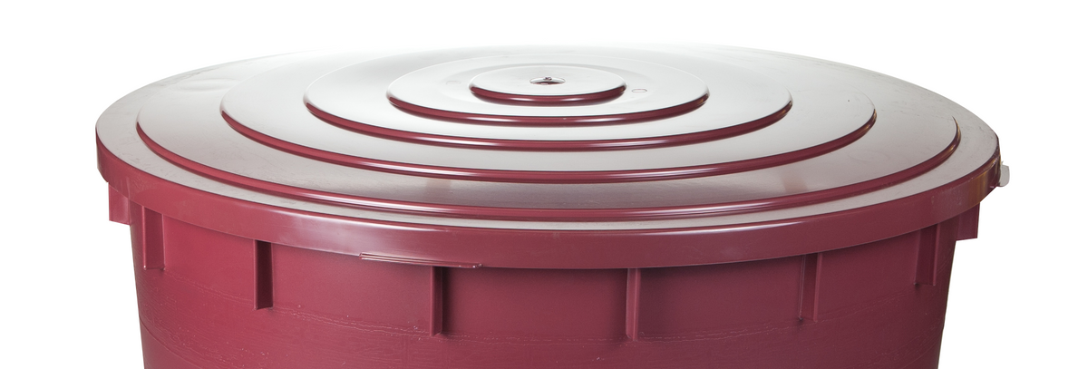 Coperchio per mastellone industriale 750 litri in plastica VInaccia