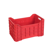 Cassa ortofrutta in plastica 40 litri 53x36x31 cm per settore alimentare pareti chiuse