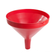 Imbuto da cantina in plastica rossa diametro 47 cm