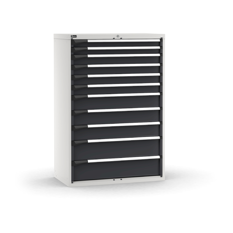 M52A150C010FR, Cassettiera con 11 cassetti ad estrazione telescopica, L1020 x P573 x H1500 mm