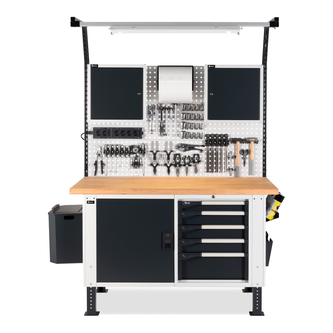 MASTERBR1508, Banco da lavoro portautensili