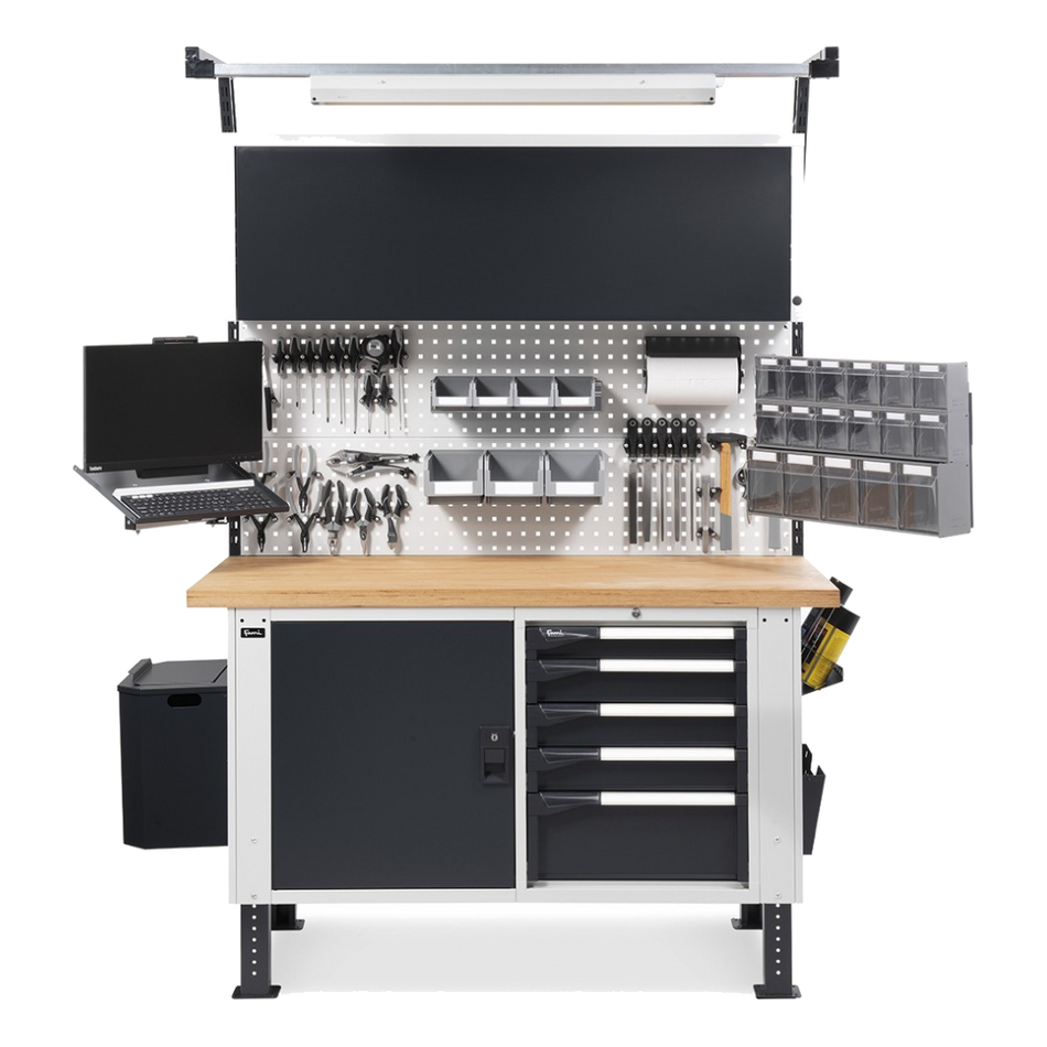 MASTERBR1509, Workbench with tool panel 