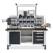 MASTERBR2008, Banco da lavoro portautensili con cassetti e contenitori